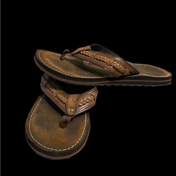 Clarks Women's Thong FENNER NERICE Honey Slip-on Flip Flop Sandal Shoes Size 9 - Picture 12 of 14